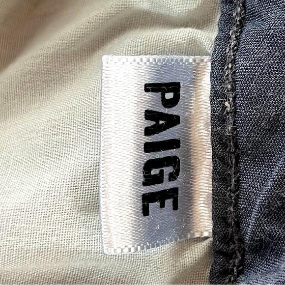 Paige Women’s Bridgett Destructed Strait Leg Jeans Size 26 Stretch Sculpting - Picture 12 of 14